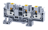 CP6/10/3/Y | Altech | DIN Term Blk, Push-In, 3 Conn