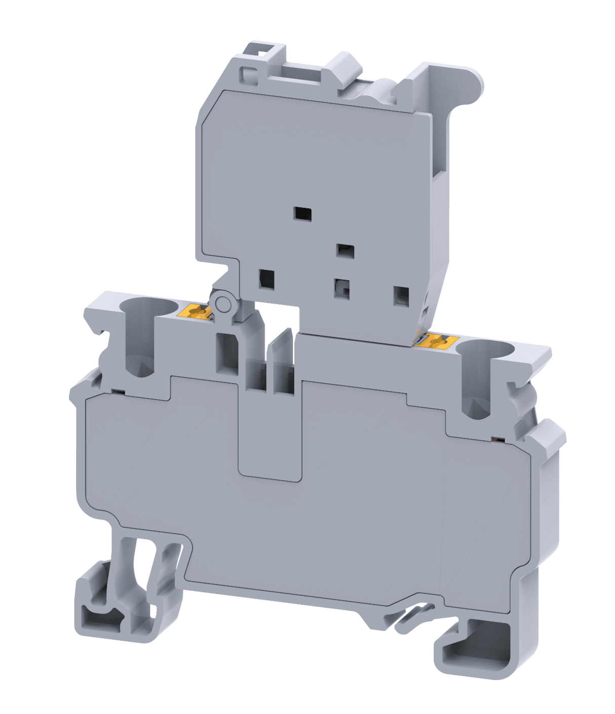 CPF4L6-60V | Altech | DIN Term Blk, Push-In, Fuse, LED