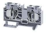 CSC16T/BU | Altech | DIN Term Blk, Spring, Feed-Thru