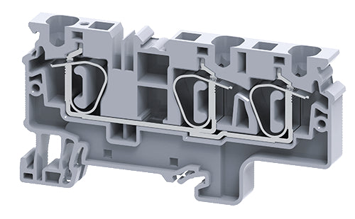 CX6/3 | Altech | DIN Term Blk, Spring, 3 Conn