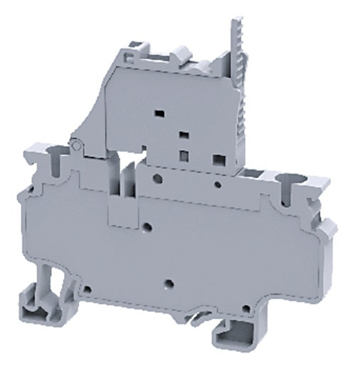 CXF4(L)6-60V/BL | Altech | DIN Term Blk, Spring, Fuse 5x20mm, LED