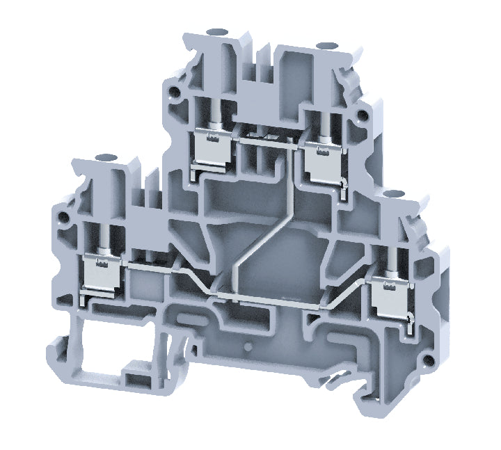CYDL2.5(I.S)/Y | Altech | DIN Term Blk, Screw, Dbl Level