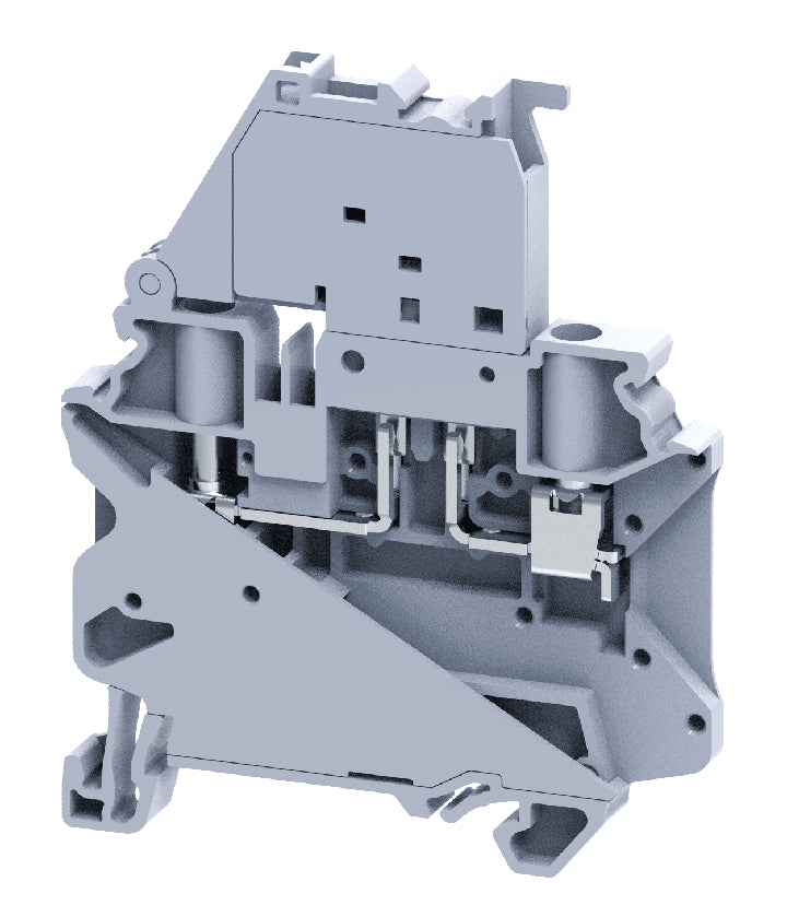 CYF4L6-60V | Altech | DIN Term Blk, Screw, Fuse, LED