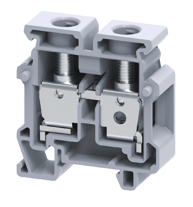 CMT10 | Altech | DIN Term Blk, Screw, Feed-Thru