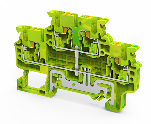 CPDLG2.5(I.S) | Altech | DIN Term Blk, Push-In, Dbl Level