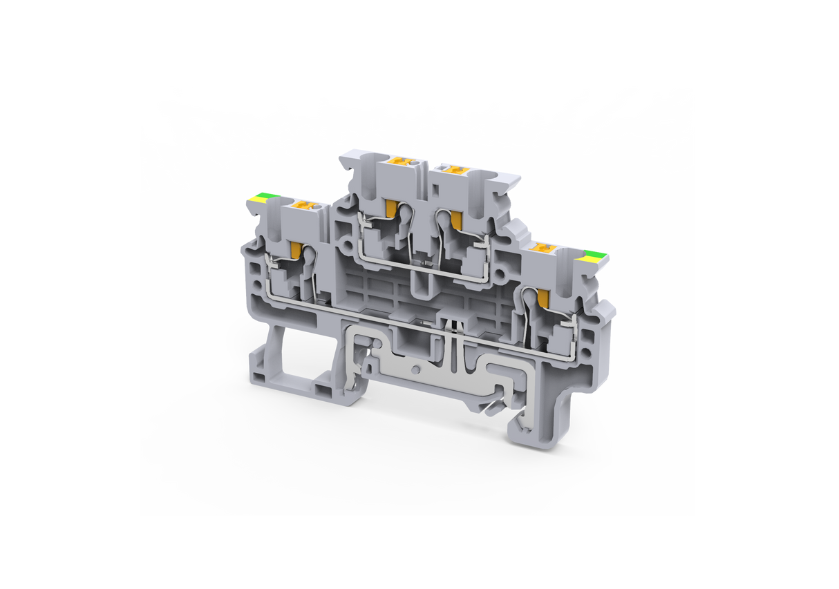 CPDLG2.5 | Altech | DIN Term Blk, Push-In, Dbl Level
