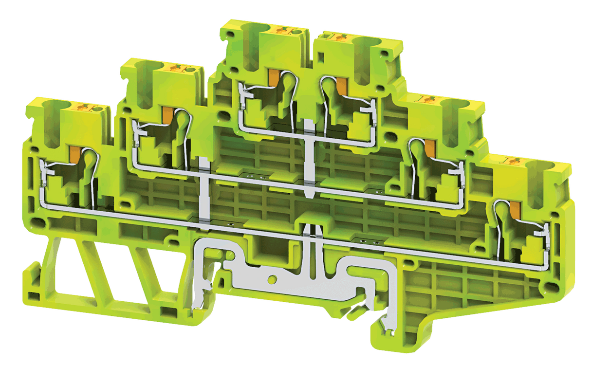 CPTLG2.5(I.S) | Altech | DIN Term Blk, Push-In, Triple Level