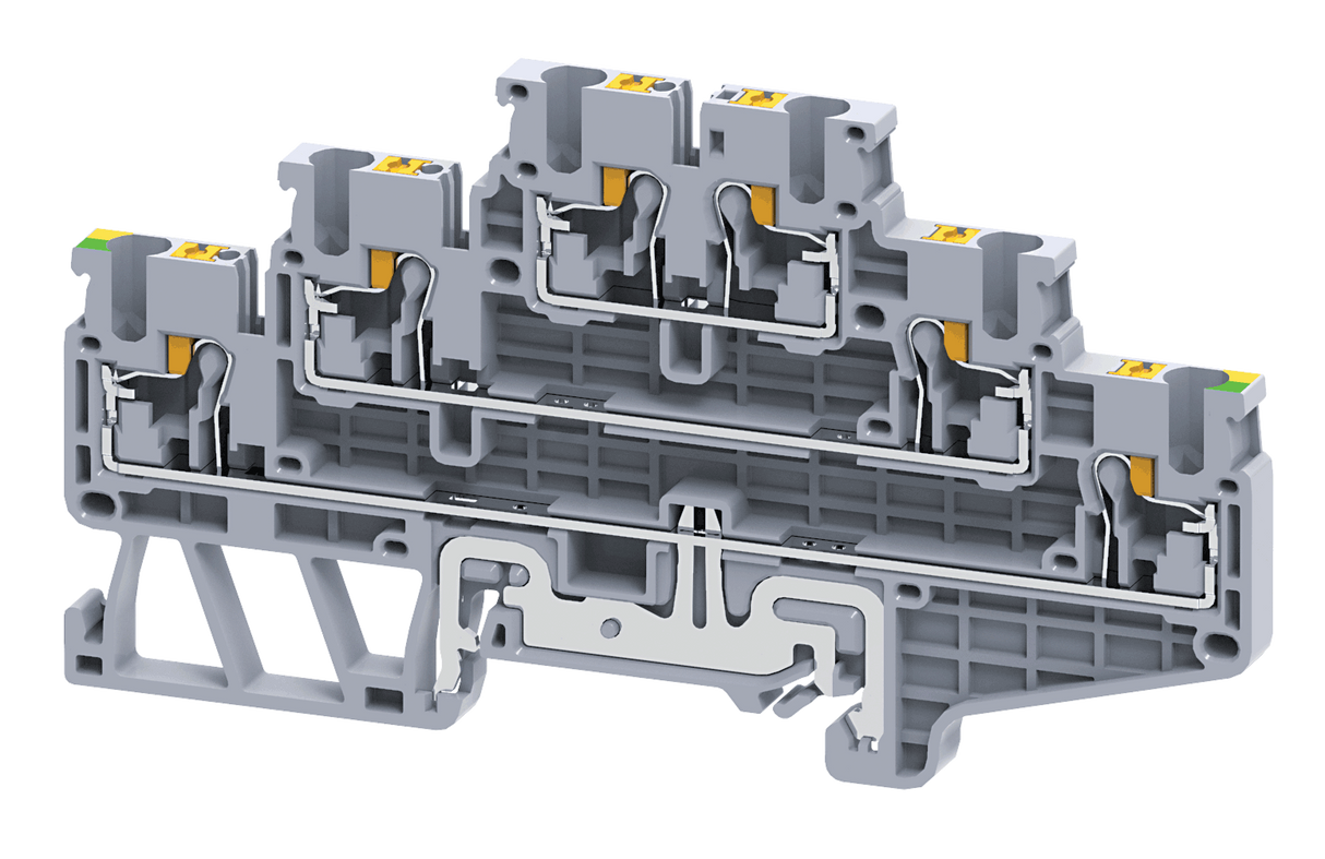 CPTLG2.5 | Altech | DIN Term Blk, Push-In, Triple Level