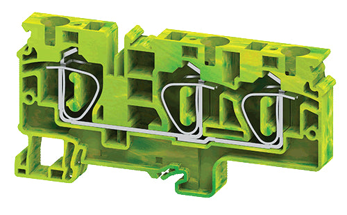 CXG10/3 | Altech | DIN Term Blk, Spring, Grnd