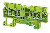 CXG2.5/4 | Altech | DIN Term Blk, Spring, Grnd