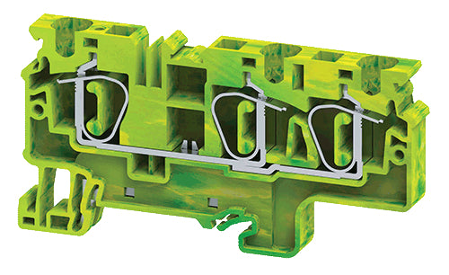 CXG6/3 | Altech | DIN Term Blk, Spring, Grnd