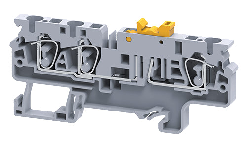 CXK4/3 | Altech | DIN Term Blk, Spring, Disconnect