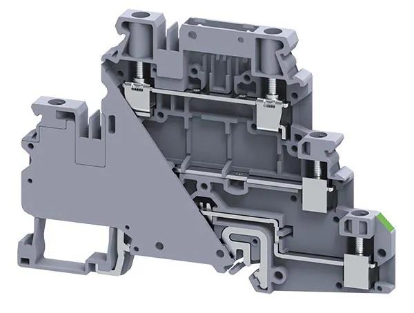 CYDLGF4LRL110-240V | Altech | DIN Term Blk, Screw, Fuse, LED