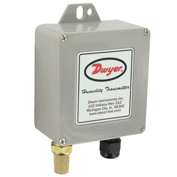 WHT-310 | Dwyer | Water-Resistant Humidity Transmitter with Sintered ...