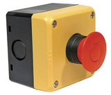 FB1W-HW1B-Y202R | IDEC | E-STOP STATION 22mm,(2) NC Relays