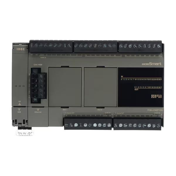 FC6A-C40R1CEJ | IDEC | 40IO J1939 CPU 24VDC Relay