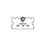 HPO-0047-10 | KMC Controls | Accessory: CTC-1600 Scale Plate, Horiz F