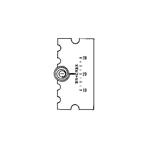 HPO-0050-11 | KMC Controls | Accessory: CTC-1600 Scale Plate, Vert C