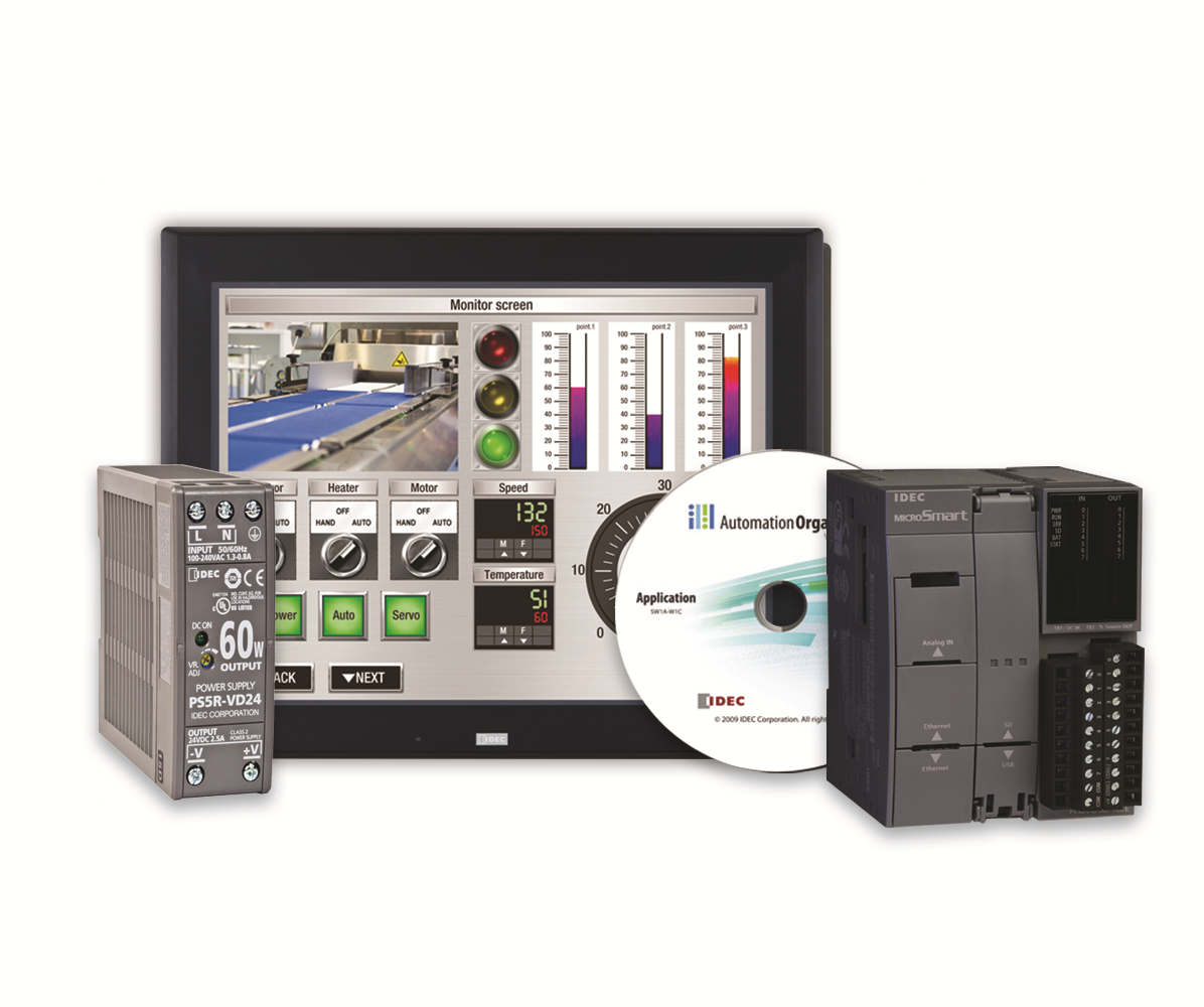 KIT-FC6A-D16R-HG3G-VAHP | IDEC | Kit 10.4inch HMI 16 Plus Relay