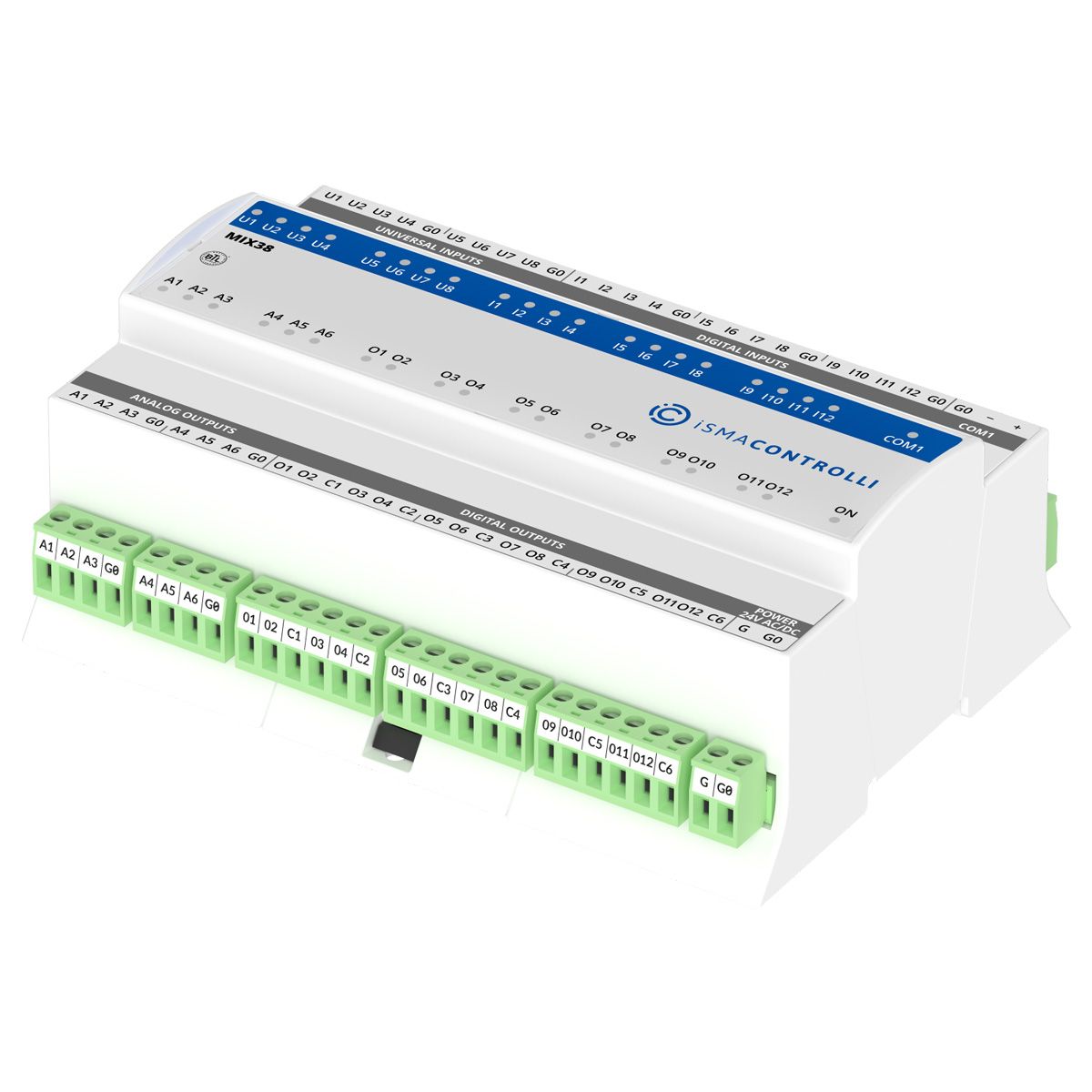 iSMA-B-MIX38 | iSMA Controlli | I/O module with Modbus RTU/ASCII