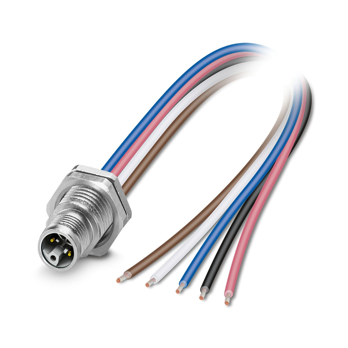 Parallel Wire Using Phoenix Clips 1425584 | Phoenix Contact | Device Connector, Rear Mounting, Power, 5 ...