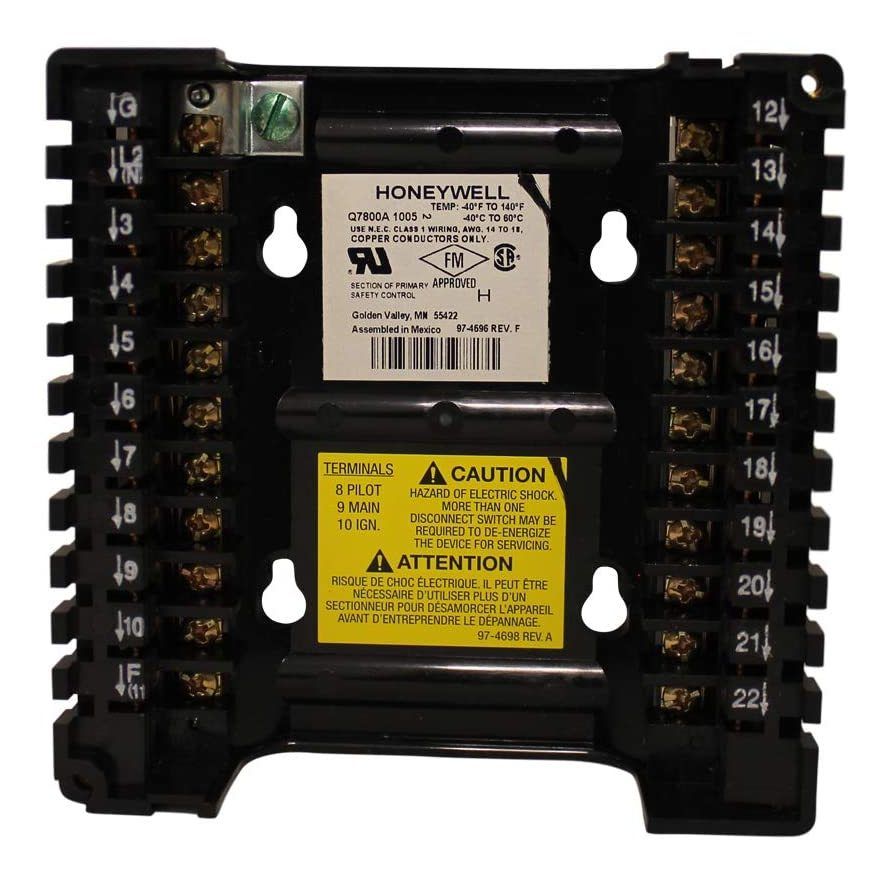 Q7800A1005/U | Honeywell Thermal | SUB BASE PLASTIC; PANEL MOUNT