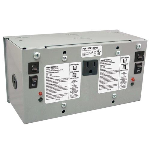 PSH100A100AW | Functional Devices | Dual 100 VA 120 Vac to 24 Vac UL Clas