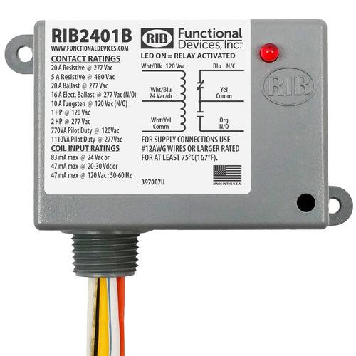 RIB2401B | Functional Devices | Relay, Enclosed