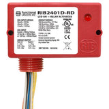 RIB2401D-RD | Functional Devices | Enclosed Relay 20Amp 3PST 120Vac
