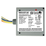 RIB243P-NC | Functional Devices | Power Relay 20 Amp 3PST-N/C 24 Vac/dc