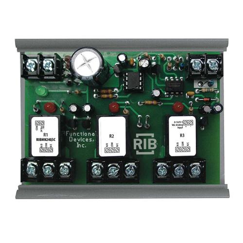 RIBMN24Q3C | Functional Devices | Panel I/O Expander 2.75in 15Amp 3-SPDT 2