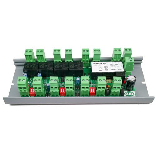 RIBMNLB-6 | Functional Devices | AHU Fan Safety 6 Input Relay Board